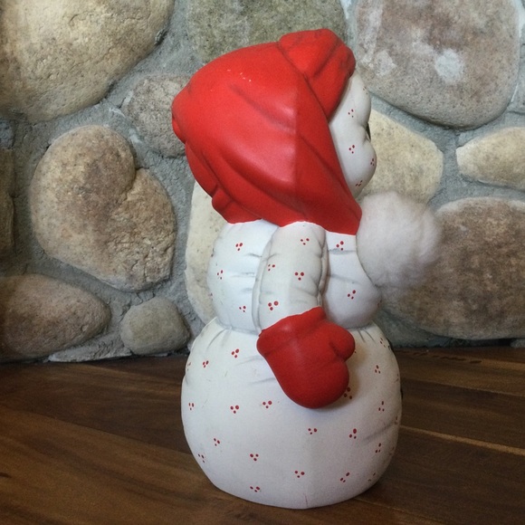 ✔️ Vintage 1986 Kimple Mold Snowman Hand Painted - Picture 2 of 8